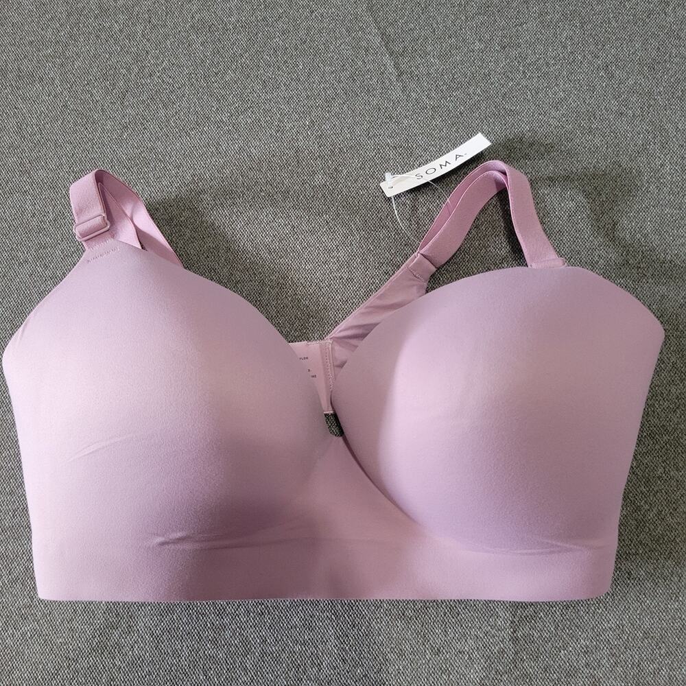Soma Bra 40D Pink Embliss Wireless